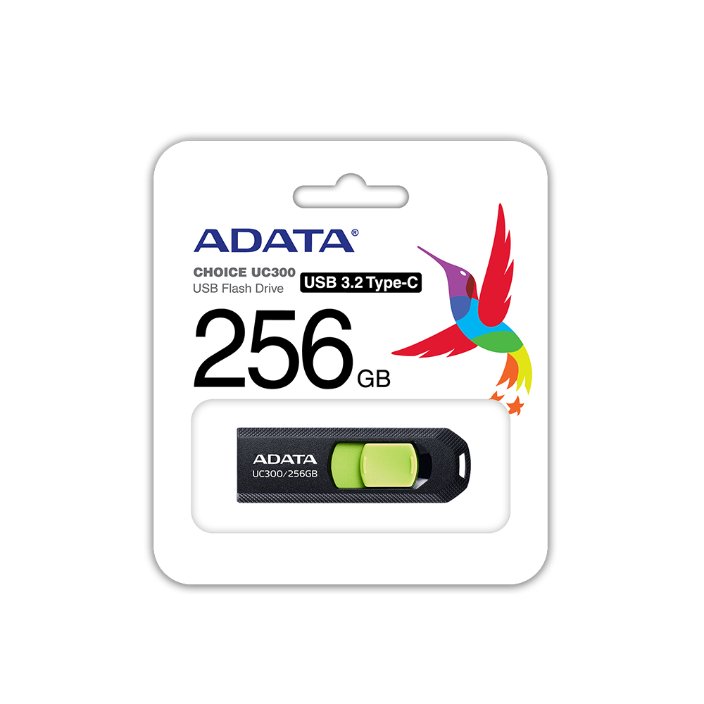 256GB TYPE-C UC300 ADATA BK/GN