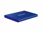 Външен SSD Samsung T7 Indigo Blue SSD 1000GB USB-C, Син