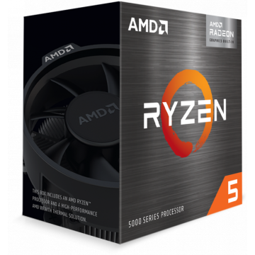 Процесор AMD Ryzen 5 5600G, 3.9GHz(Up to 4.4GHz), 65W, AM4