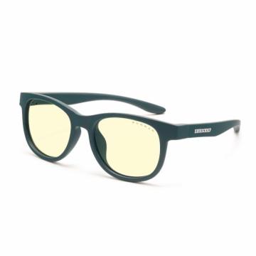 Детски компютърни очила GUNNAR Rush Kids Small, Amber Natural, Зелен