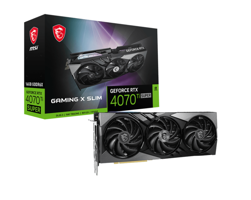 MSI RTX4070TI SUPER GAM X SLIM