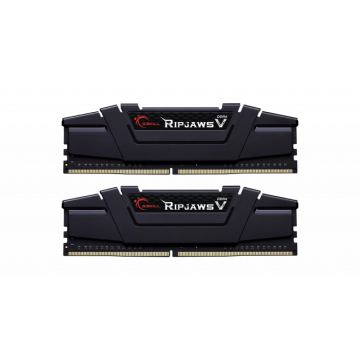 Памет G.SKILL Ripjaws V Black 16GB(2x8GB) DDR4 3200MHz CL16 F4-3200C16D-16GVKB