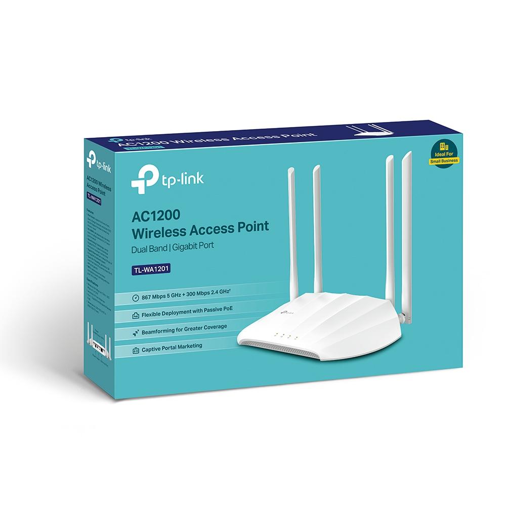 2-лентова точка за достъп TP-Link TL-WA1201 AC1200