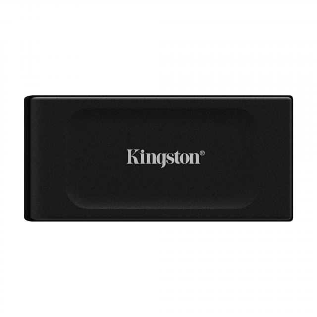 Външен SSD Kingston XS1000, 2TB, USB 3.2 Gen2 Type-C, Черен