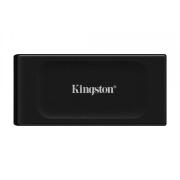 Външен SSD Kingston XS1000, 2TB, USB 3.2 Gen2 Type-C, Черен