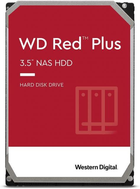 Хард диск WD Red PLUS NAS, 3TB, 5400rpm, 128MB, SATA 3
