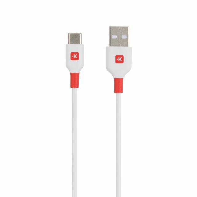 Кабел Skross, USB-C - USB-A 2.0 мъжко, 1.2м, SKCA0002A-C120CN