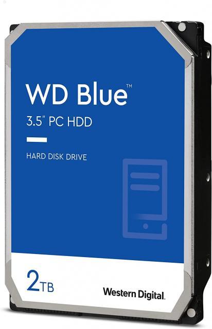 Хард диск WD Blue, 2TB, 7200rpm, 256MB, SATA 3