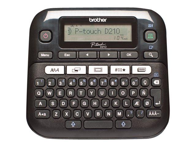 P-Touch Labelling System BROTHER PTD210, Cyrillic, Desktop, QW