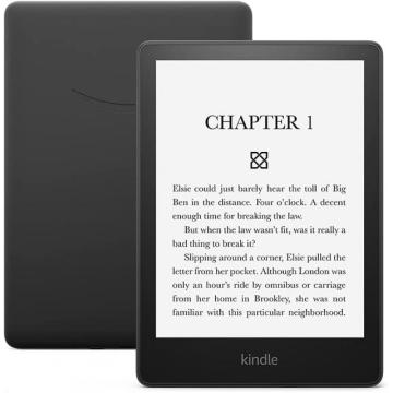 eBook четец Kindle Paperwhite 6.8", 16GB, 2021, 11 генерация, IPX8, Черен