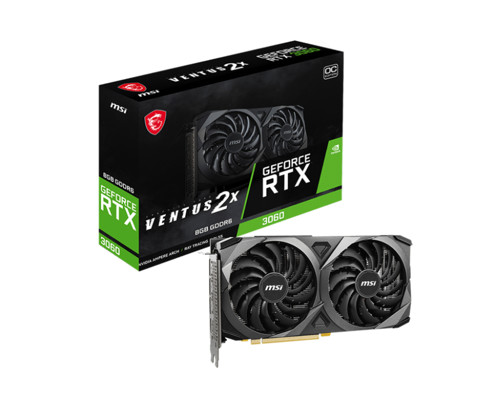 MSI RTX3060 VENTUS 2X 8G OC