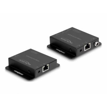 HDMI Extender (усилвател) DeLock, Усилва HDMI сигнал до 40/70 м по UTP кабел