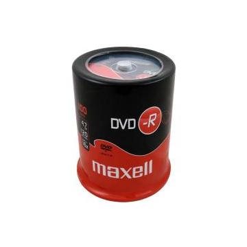 DVD-R MAXELL, 4,7 GB, 16x, 100 бр. CAKE BOX