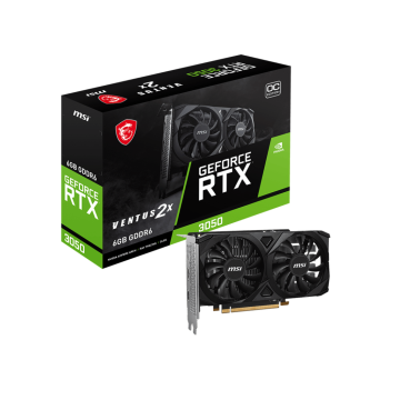 MSI RTX3050 VENTUS 2X E 6G OC