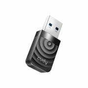 Безжичен нано адаптер Cudy WU1300S, USB 3.0, 2.4/5 Ghz, Вградена антена 2dBi