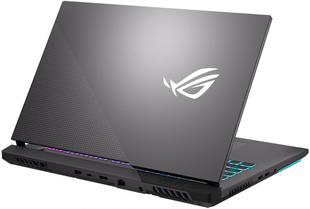 Лаптоп Asus ROG Strix G17 G713RC-HX032, 17.3" IPS FHD (1920x1080), AMD Ryzen 7 6800H, 16GB DDR5, 512GB NVMe SSD, NVIDIA GeForce RTX 3050 GDDR6 4GB