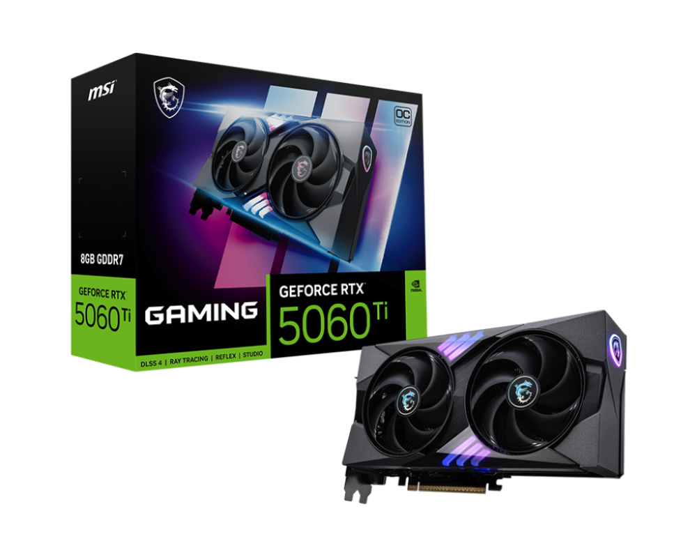 MSI RTX5060TI 8G GAMING OC450