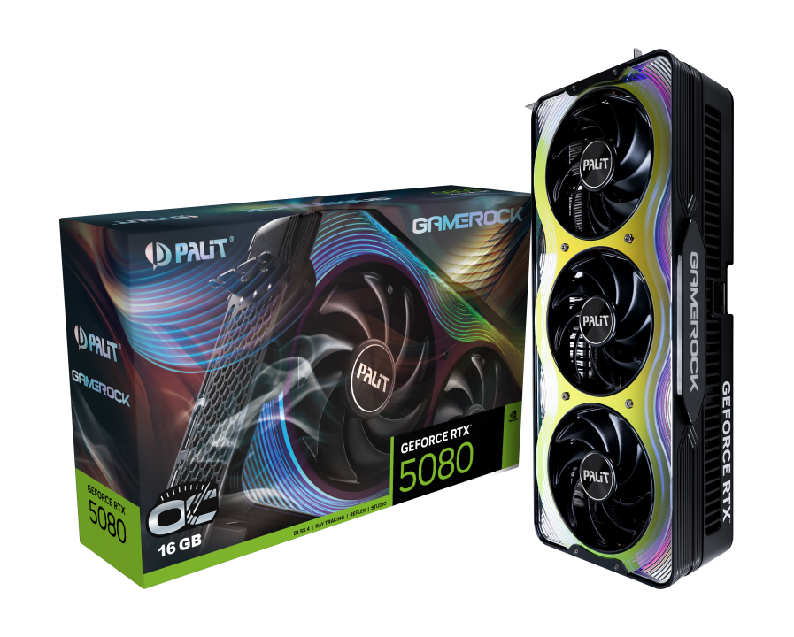 PALIT RTX5080 GAMEROCK OC 16G