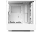 Кутия NZXT H5 Flow RGB Matte White, Mid-Tower