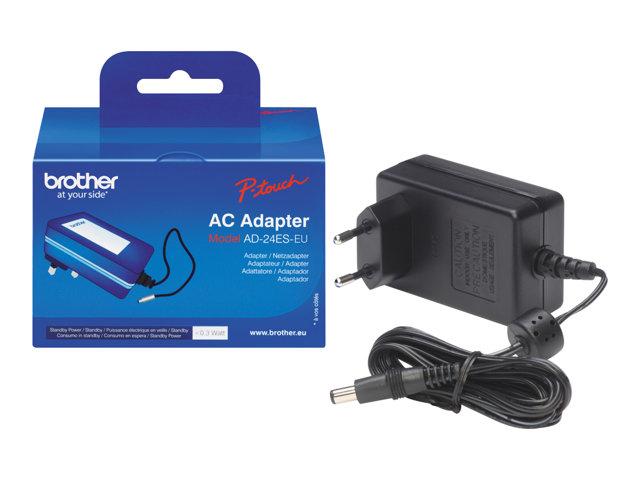 BROTHER AD24ESEU Power Adapter to til PT-1000/1005/ 1010 / 1090 / 1230PC / 1280DT / 1290DT / 1290VP / 1830VP / 2030VP / 2100VP