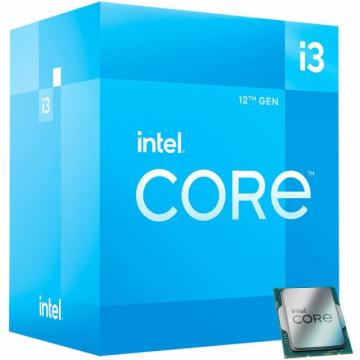 Процесор Intel Alder Lake Core i3-12100, 4 Cores, 8 Threads (3.3GHz Up to 4.3GHz, 12MB, LGA1700), 60W, BOX