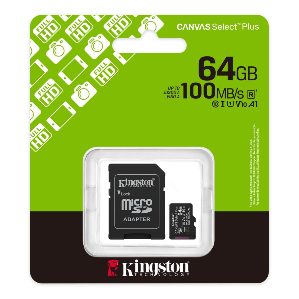 64GB SDMIC KING CANVAS SEL+ A1