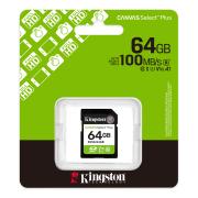 64G SD KINGST CANVAS SEL+ G3