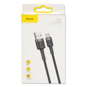 Кабел Baseus Cafule USB-A към USB-C 3A, 1м, черен