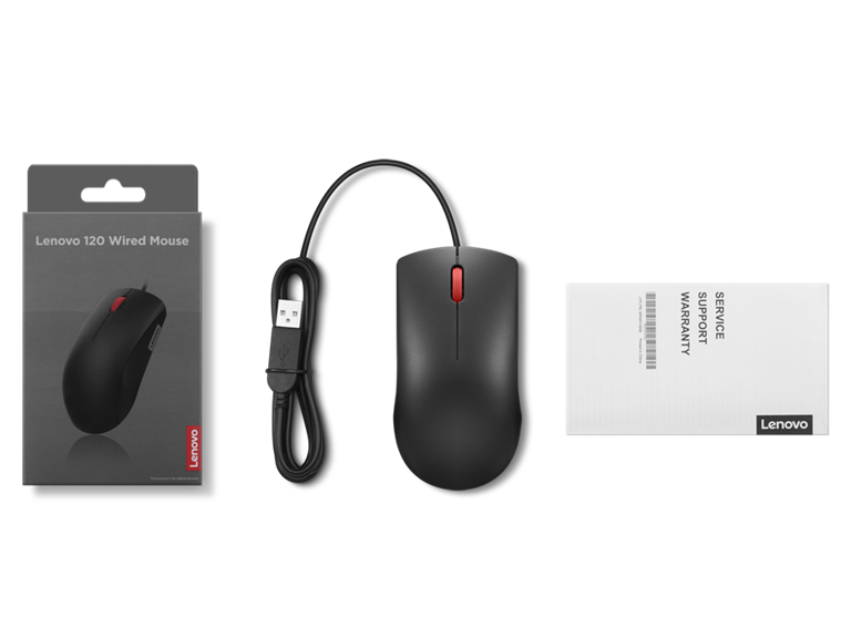 LENOVO 120 WIRED BLACK