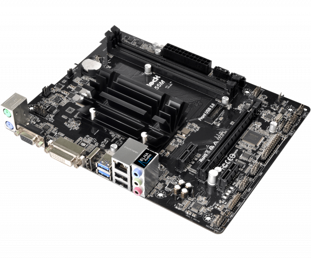 Дънна платка ASROCK J3355M, Intel® Dual-Core Processor J3355, mATX, 2x DDR3/DDR3L