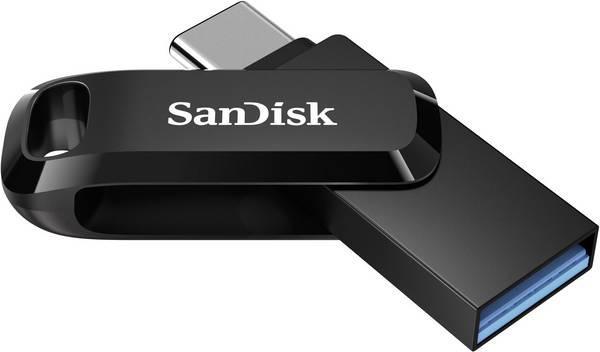 USB памет SanDisk Ultra Dual Drive Go, 32 GB, USB 3.2 1st Gen (USB 3.0), Черен