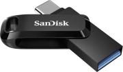 USB памет SanDisk Ultra Dual Drive Go, 32 GB, USB 3.2 1st Gen (USB 3.0), Черен