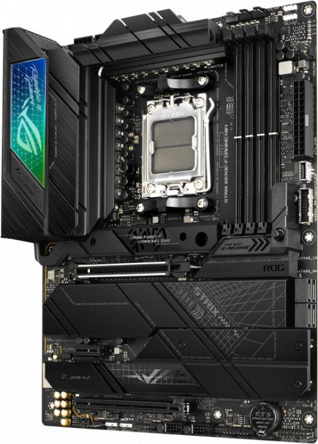 Дънна платка ASUS ROG STRIX X670E-F GAMING WiFi 6E, AM5, DDR5,  PCIe 5.0