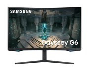 Монитор Samsung Odyssey G6 G650, 32" VA Curved, QHD 2560x1440 , 240Hz, 1 ms, AMD FreeSync, DP, HDMI, Черен
