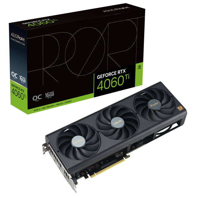 Видео карта ASUS PRO ART GeForce RTX 4060 TI OC 16GB GDDR6