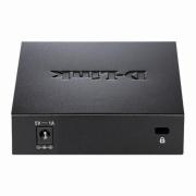 Суич D-Link DES-105/E, 5 портов 10/100, метален корпус