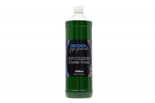 Течност за водно охлаждане Alphacool Eiswasser Crystal Green, 1000ml