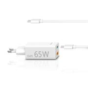 Универсално зарядно за лаптоп Hama USB-C, GaN, Power Del. (PD), 5-20V/65W