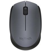 Безжична оптична мишка LOGITECH M170, Сива, USB