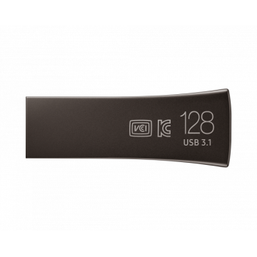 USB памет Samsung BAR Plus, 128GB, USB-A, Titanium Gray