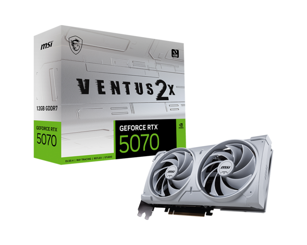 MSI RTX5070 12G VENTUS 2X WHIT