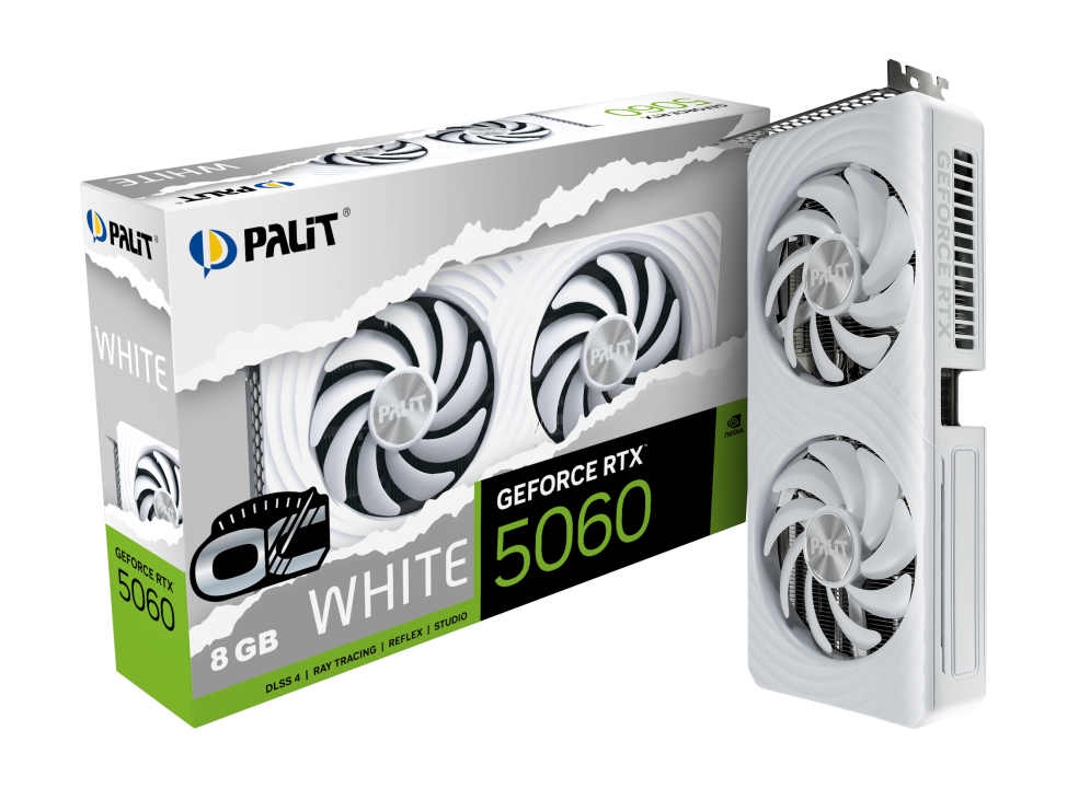 PALIT RTX5060 WHITE OC 8G