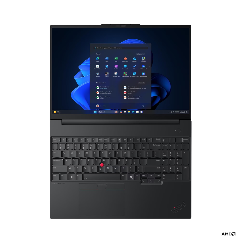 Бизнес лаптоп Lenovo ThinkPad E16 G3 (21ST0053BM) – 16" Full HD+ IPS, Intel i5, 16GB RAM, 512GB SSD