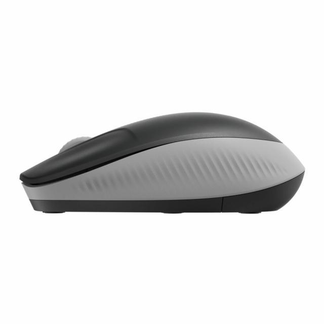 Безжична оптична мишка LOGITECH M190 Full-Size, USB, 1000 dpi, 3 бутона, Светло Сив