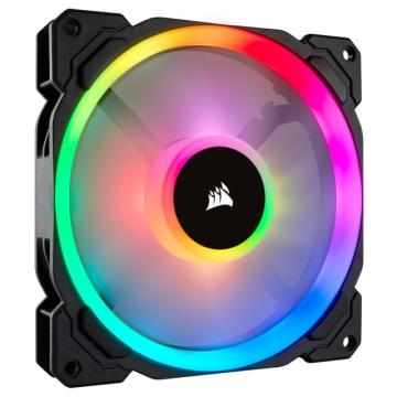 Вентилатор Corsair LL140 RGB Black, Черен