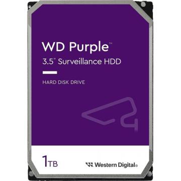 Хард диск WD Purple WD11PURZ, 1TB, 5400rpm, 64MB, SATA 3