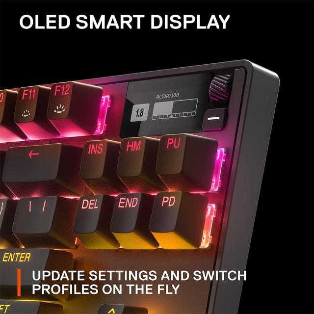 Механична Геймърскa клавиатура Steelseries Apex Pro TKL 2023 UK Layout