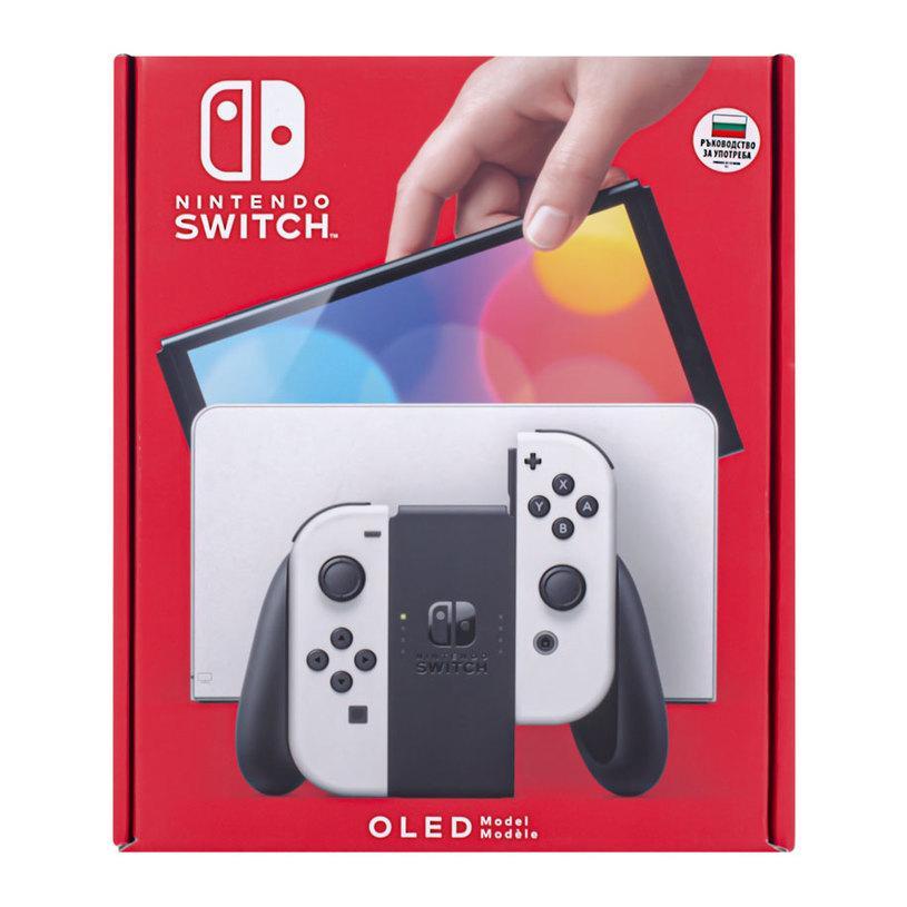 Конзола Nintendo Switch OLED 64GB - Бял