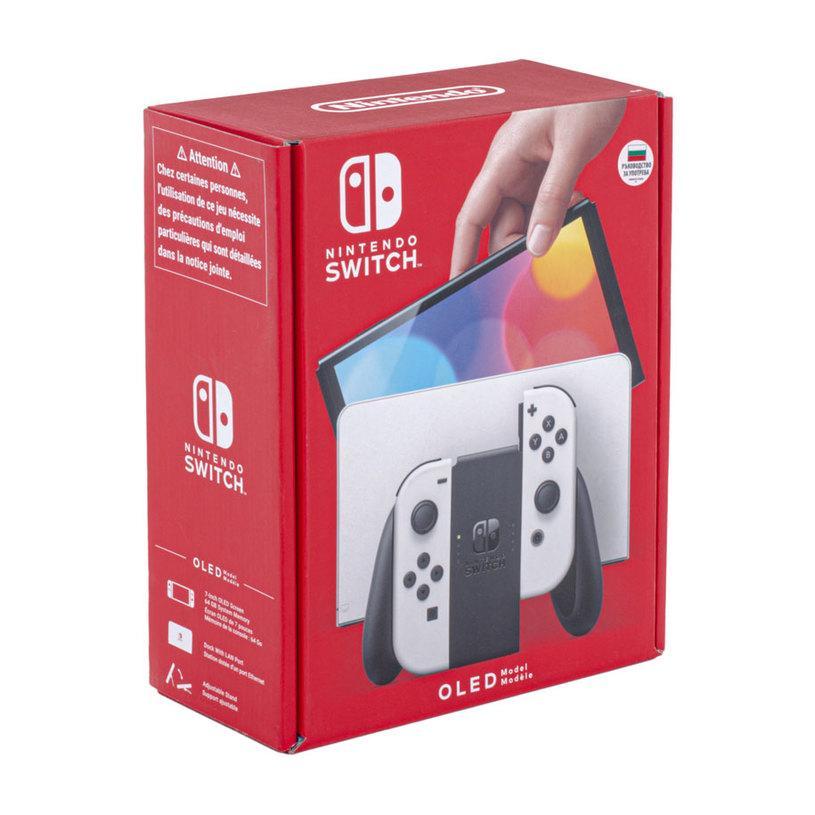 Конзола Nintendo Switch OLED 64GB - Бял