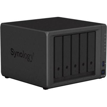 Мрежов сторидж Synology DS1522+, За 5 диска, До 108TB, RAM 8GB, 4xГигабит, USB 3.2 Gen 1